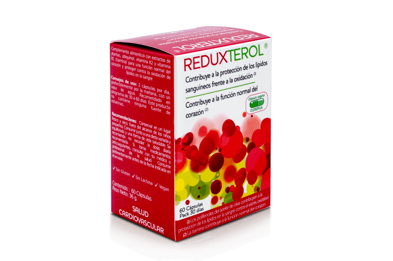 REDUXTEROL contribuye a la función cardíaca.